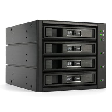 Fantec BP-T3141 HDD-/SSD-kotelo Musta 2.5/3.5"