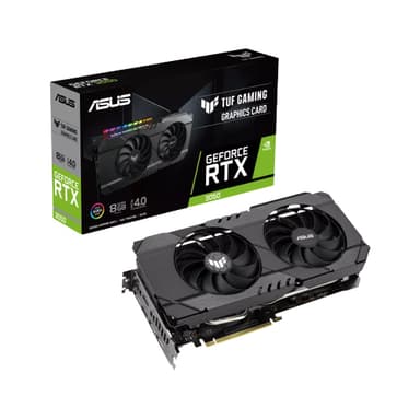 ASUS 90YV0HM5-M0NA00 näytönohjain NVIDIA GeForce RTX 3050 8 GB GDDR6