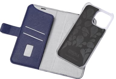 Onsala Apple iPhone 14 Pro Max lompakkokotelo (laivastonsininen)