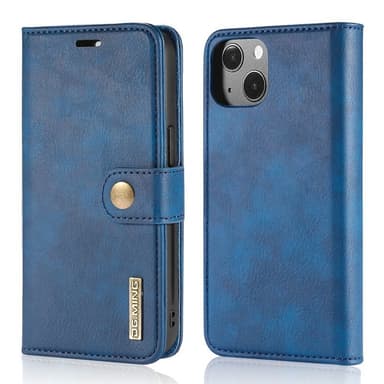Lompakkokotelo DG-Ming 2i1 Apple iPhone 14 - Sininen