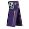 Zipper kaulakorukotelo Apple iPhone 14 Pro Max - Violetti