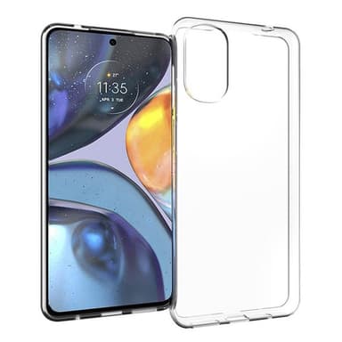 Silikonikotelo läpinäkyvä Motorola Moto G22