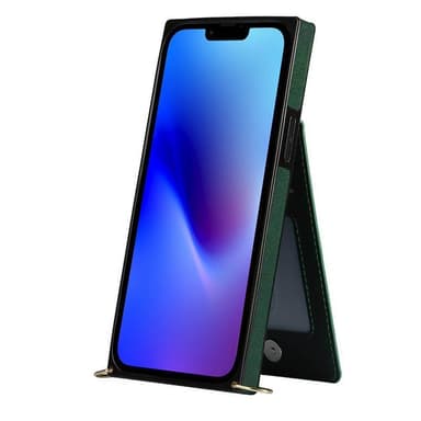 Zipper kaulakorukotelo Apple iPhone 14 Plus - Vihreä