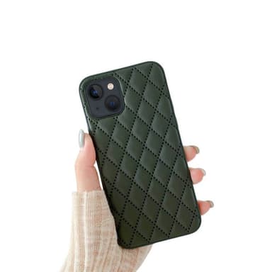 Rhombus suojakuori Apple iPhone 14 - Tummanvihreä