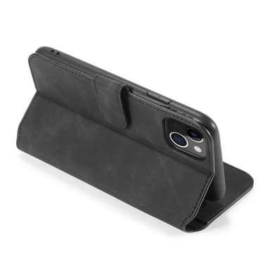 DG-Ming Lompakkokotelo 3-kortti Apple iPhone 14 Plus - Musta