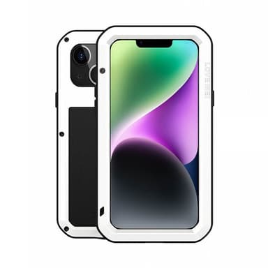 LOVE MEI Powerful Apple iPhone 14 Plus - Valkoinen