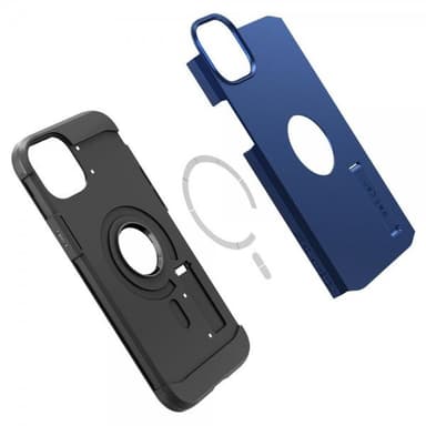 Spigen iPhone 14 Kuori Tough Armor MagFit Navy Blue