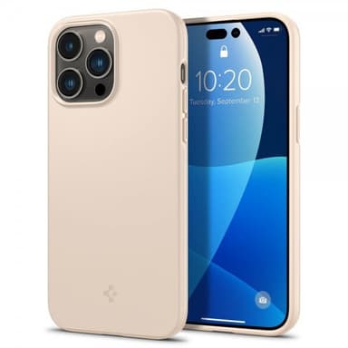 Spigen iPhone 14 Pro Max Kuori Thin Fit Sand Beige