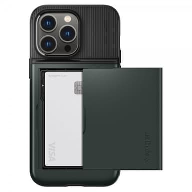Spigen iPhone 14 Pro Kuori Slim Armor CS Abyss Green