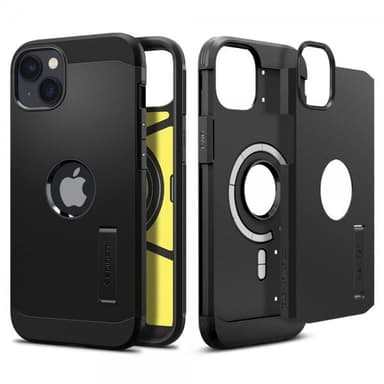 Spigen iPhone 14 Kuori Tough Armor MagFit Musta