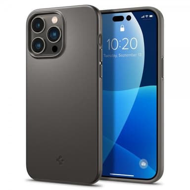 Spigen iPhone 14 Pro Max Kuori Thin Fit Gunmetal