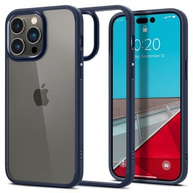 Spigen iPhone 14 Pro Kuori Ultra Hybrid Navy Blue