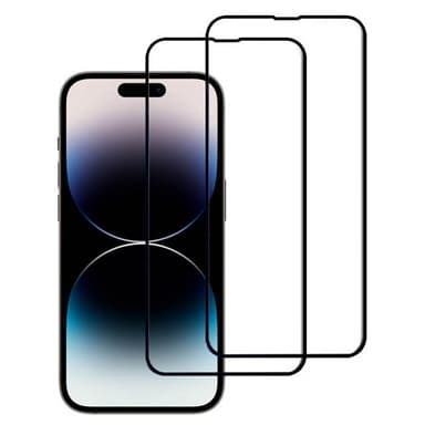 2-pakkaus 5D lasinen näytönsuoja Apple iPhone 14 Pro Max