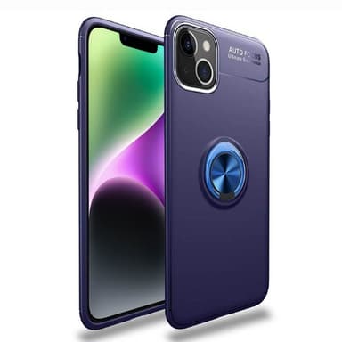 Slim Ring kotelo Apple iPhone 14 Plus - Sininen