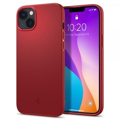 Spigen iPhone 14 Kuori Thin Fit Punainen
