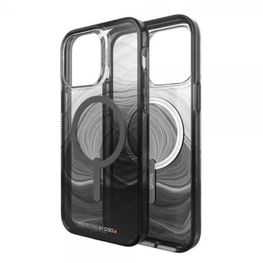 Gear4 iPhone 14 Pro Max Kuori Milan Snap Black Swirl