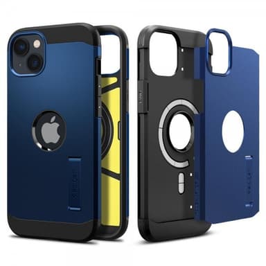 Spigen iPhone 14 Plus Kuori Tough Armor MagFit Navy Blue