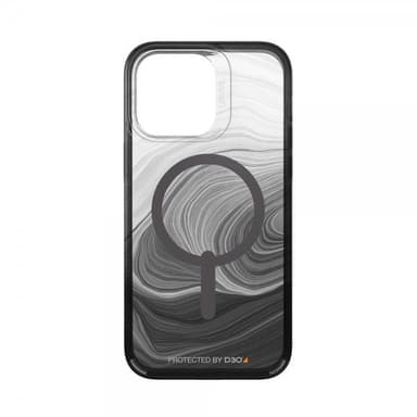 Gear4 iPhone 14 Pro Max Kuori Milan Snap Black Swirl