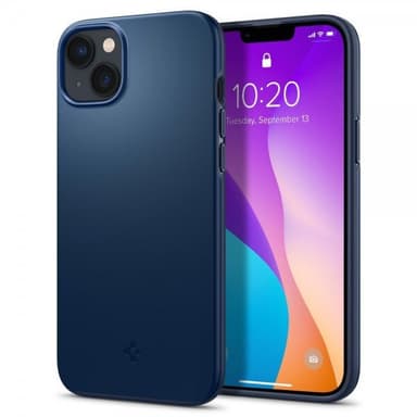 Spigen iPhone 14 Plus Kuori Thin Fit Navy Blue