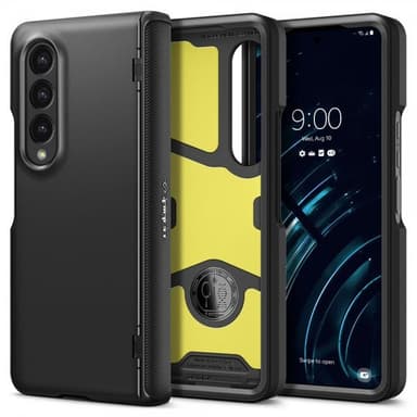 Spigen Samsung Galaxy Z Fold 4 Kuori Slim Armor Pro Musta