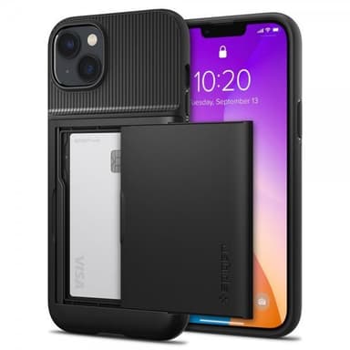 Spigen iPhone 14 Kuori Slim Armor CS Musta