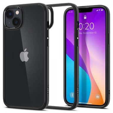 Spigen iPhone 14 Plus Kuori Crystal Hybrid Matte Black