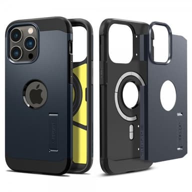 Spigen iPhone 14 Pro Kuori Tough Armor MagFit Metal Slate