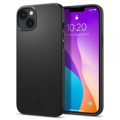 Spigen iPhone 14 Plus Kuori Thin Fit Musta