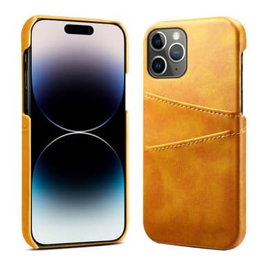 Retro-kuori hedelmäpeleillä Apple iPhone 14 Pro Max - Keltainen