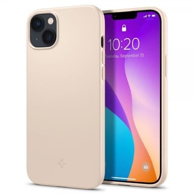 Spigen iPhone 14 Plus Kuori Thin Fit Sand Beige