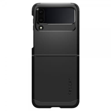 Spigen Samsung Galaxy Z Flip 4 Kuori Tough Armor Musta