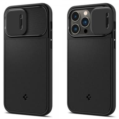 Spigen iPhone 14 Pro Kuori Optik Armor MagFit Musta