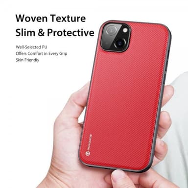 DUX DUCIS iPhone 14 Plus Kuori FINO Series Punainen
