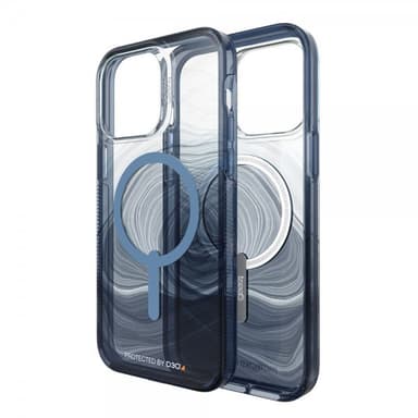 Gear4 iPhone 14 Pro Max Kuori Milan Snap Blue Swirl