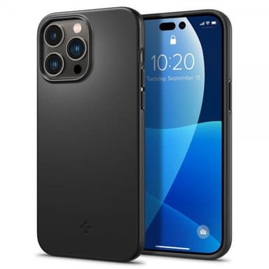 Spigen iPhone 14 Pro Kuori Thin Fit Musta