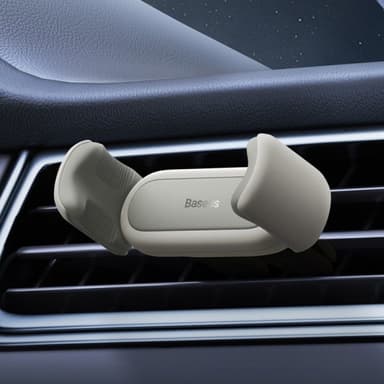 Baseus Autoteline Steel Cannon 2 Air Outlet Car Mount Beige