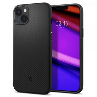 Spigen iPhone 14 Kuori Mag Armor MagFit Matte Black