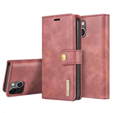 Lompakkokotelo DG-Ming 2i1 Apple iPhone 14 Plus - Punainen