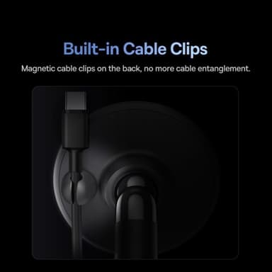 Baseus Autoteline C01 Stick On Magnetic Musta