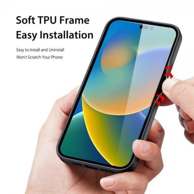 DUX DUCIS iPhone 14 Pro Max Kuori FINO Series Punainen