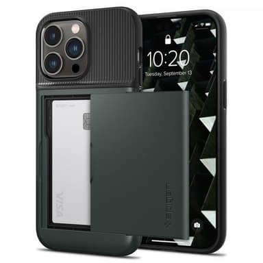 Spigen iPhone 14 Pro Kuori Slim Armor CS Abyss Green