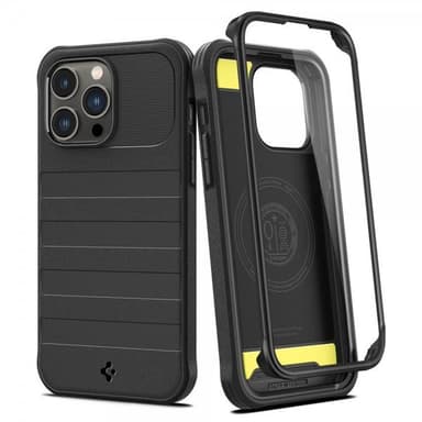 Spigen iPhone 14 Pro Max Kuori Geo Armor 360 MagFit Musta