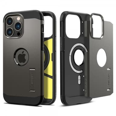 Spigen iPhone 14 Pro Max Kuori Tough Armor MagFit Gunmetal