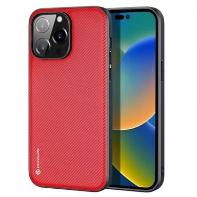 DUX DUCIS iPhone 14 Pro Max Kuori FINO Series Punainen