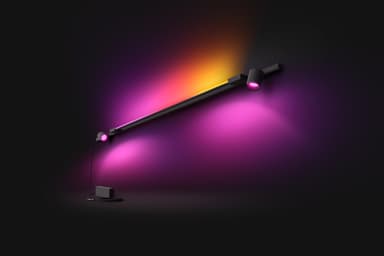 Philips Hue Perifo seinävalaisin 2 kpl 1GT (musta)
