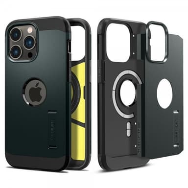 Spigen iPhone 14 Pro Kuori Tough Armor MagFit Abyss Green