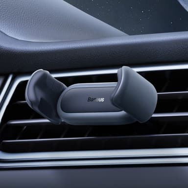 Baseus Autoteline Steel Cannon 2 Air Outlet Car Mount Musta