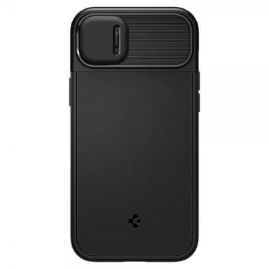 Spigen iPhone 14 Kuori Optik Armor MagFit Musta