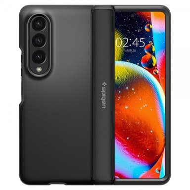Spigen Samsung Galaxy Z Fold 4 Kuori Slim Armor Pro Musta