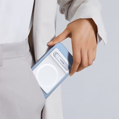 Baseus Pidike Foldable Magnetic Bracket MagSafe Valkoinen